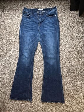 KanCan Dark Blue Flare Jeans